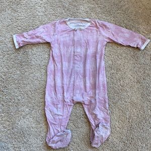 Magnificent Baby Pink Woodland Footie 3-6 months